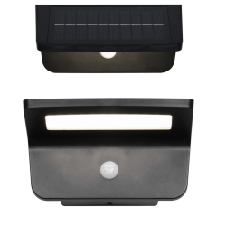 TRIO ATICO solar wall lamp with motion and twilight sensor IP44