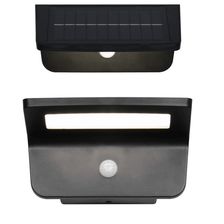 TRIO ATICO solar wall lamp with motion and twilight sensor IP44