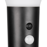 TRIO GORDA floor lamp for gardens with motion and twilight sensor