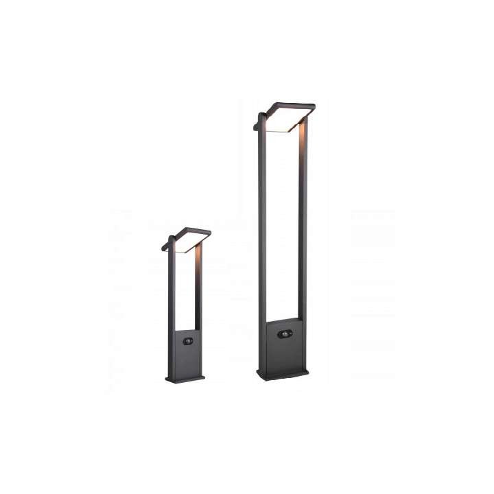 TRIO MALAWI lampa stojąca ogrodowa regulowana, czujnik ruchu