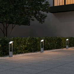 TRIO MALAWI adjustable garden floor lamp, motion sensor