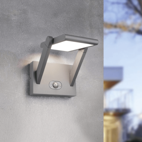 TRIO MALAWI outdoor LED wall lamp IP65, changing light color TRIO MALAWI outdoor LED wall lamp IP65, changing light color