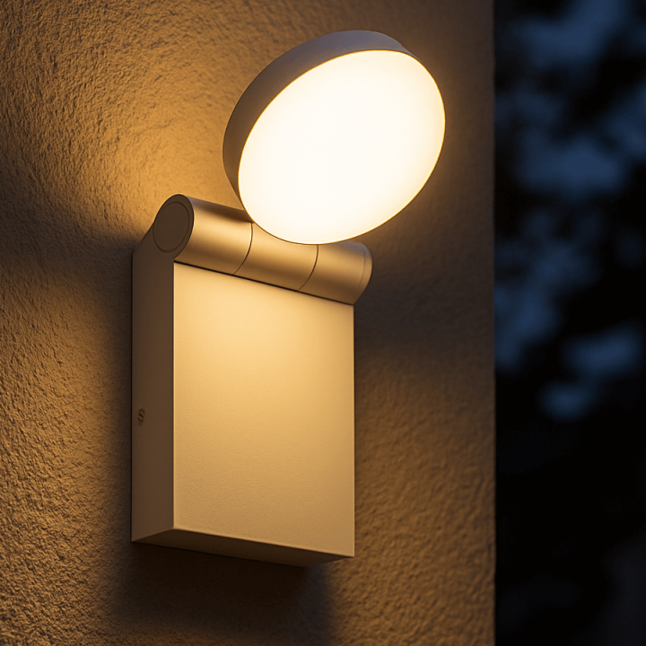 TRIO ADOUR LED outdoor wall lamp IP44 with color adjustment