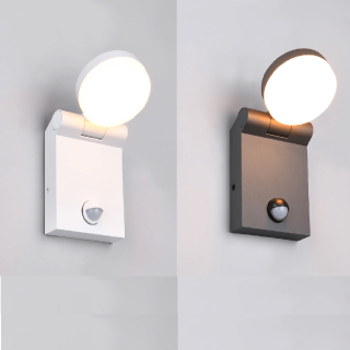 TRIO ADOUR outdoor LED wall lamp IP44, color adjustment