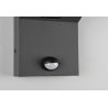 TRIO ADOUR outdoor LED wall lamp IP44, color adjustment