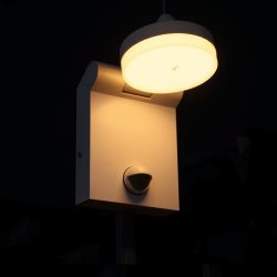 TRIO ADOUR outdoor LED wall lamp IP44, color adjustment