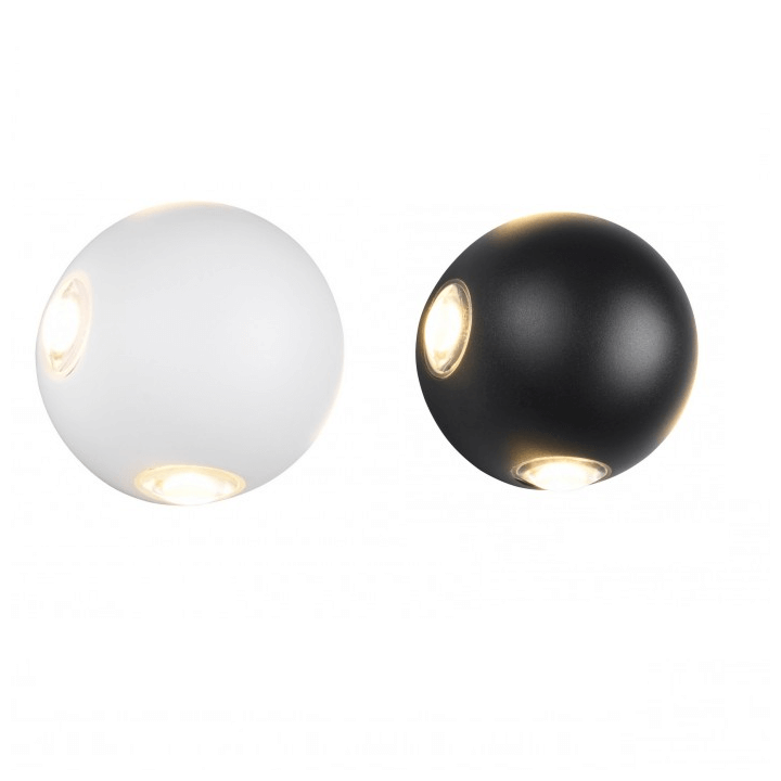 TRIO AVISIO outdoor LED wall lamp, 4-way light