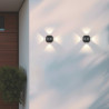 TRIO AVISIO outdoor LED wall lamp, 4-way light