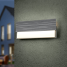 TRIO MARIZA oblong outdoor LED wall lamp IP65 anthracite