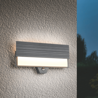 TRIO MARIZA kinkiet zewnętrzny IP44 LED z czujnikiem ruchu