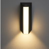 TRIO MARNE outdoor LED wall lamp 3000K IP65 anthracite