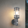 TRIO PALOMA outdoor wall lamp with E27 motion sensor