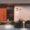 TRIO SALMON rectangular outdoor LED wall lamp 3000K IP44