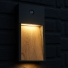 TRIO SALMON outdoor LED wall lamp 3000K with motion sensor