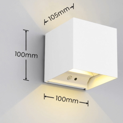 TRIO TALENT outdoor wall lamp, motion and twilight sensor