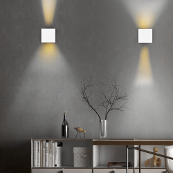 TRIO TALENT outdoor wall lamp, motion and twilight sensor