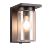 TRIO ARDILA outdoor wall lamp IP44 with twilight sensor
