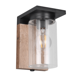 TRIO ARDILA outdoor wall lamp IP44 with twilight sensor