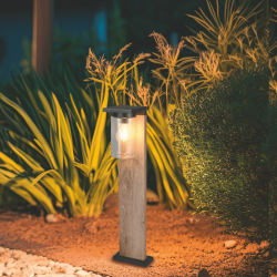 TRIO ARDILA lampa ogrodowa stojąca z czujnikiem zmierzchu