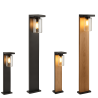 TRIO ARDILA lampa ogrodowa stojąca z czujnikiem zmierzchu