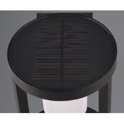 TRIO CARMO LED solar wall lamp with IP54 motion sensor