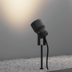 TRIO MAREB LED garden spotlight with adjustable anthracite