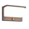 TRIO NESTOS outdoor LED wall lamp 3000K with motion sensor