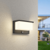 TRIO NESTOS outdoor LED wall lamp 3000K with motion sensor