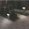 TRIO NESTOS LED garden lamp with motion sensor, 45/80cm