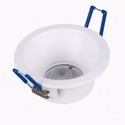 SLED PERO biała, okrągła oprawa podtynkowa 12V/230V