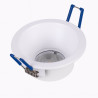 SLED PERO biała, okrągła oprawa podtynkowa 12V/230V