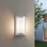 TRIO PUELO outdoor wall lamp E27 bulb white, black