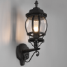 TRIO ELVO outdoor wall lamp E27 60W in matte black