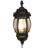 TRIO ELVO outdoor wall lamp E27 60W in matte black