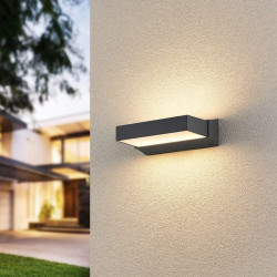 TRIO CUANDO outdoor LED wall lamp 3000K, up/down lighting
