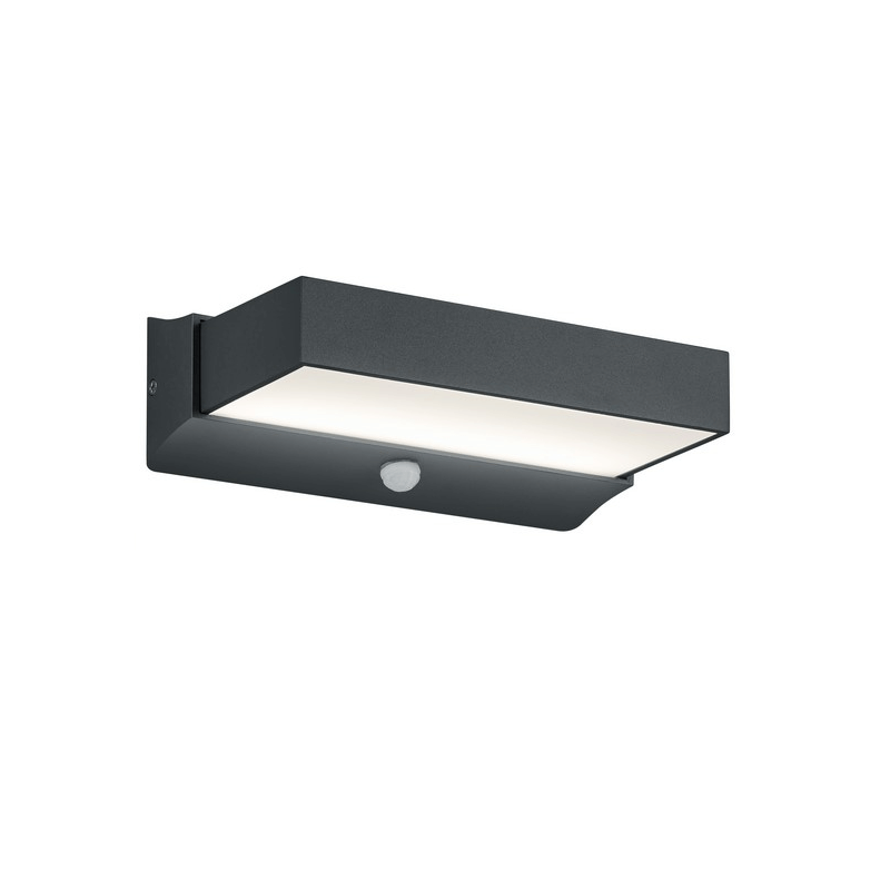 TRIO CUANDO LED outdoor wall lamp with motion sensor