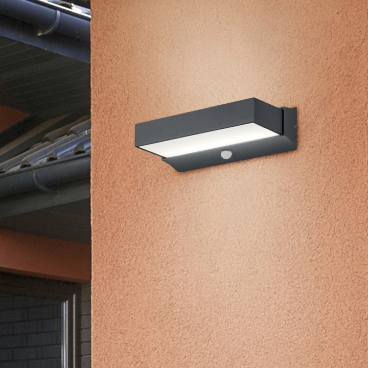 TRIO CUANDO LED outdoor wall lamp with motion sensor