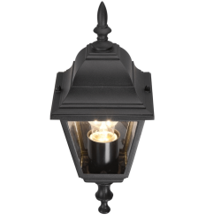 TRIO LIVENZA elegant outdoor wall lamp E27 bulb black