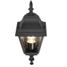 TRIO LIVENZA elegant outdoor wall lamp E27 bulb black