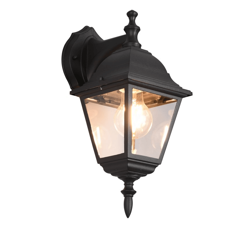TRIO LIVENZA elegant outdoor wall lamp E27 bulb black