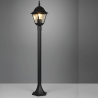TRIO LIVENZA black garden standing lamp 100cm aluminum