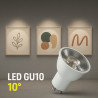 Żarówka LED GU10 6W wąski kąt świecenia 10° 3000K, 4000K