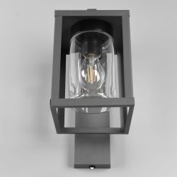 TRIO LUNGA outdoor wall lamp with twilight sensor IP44