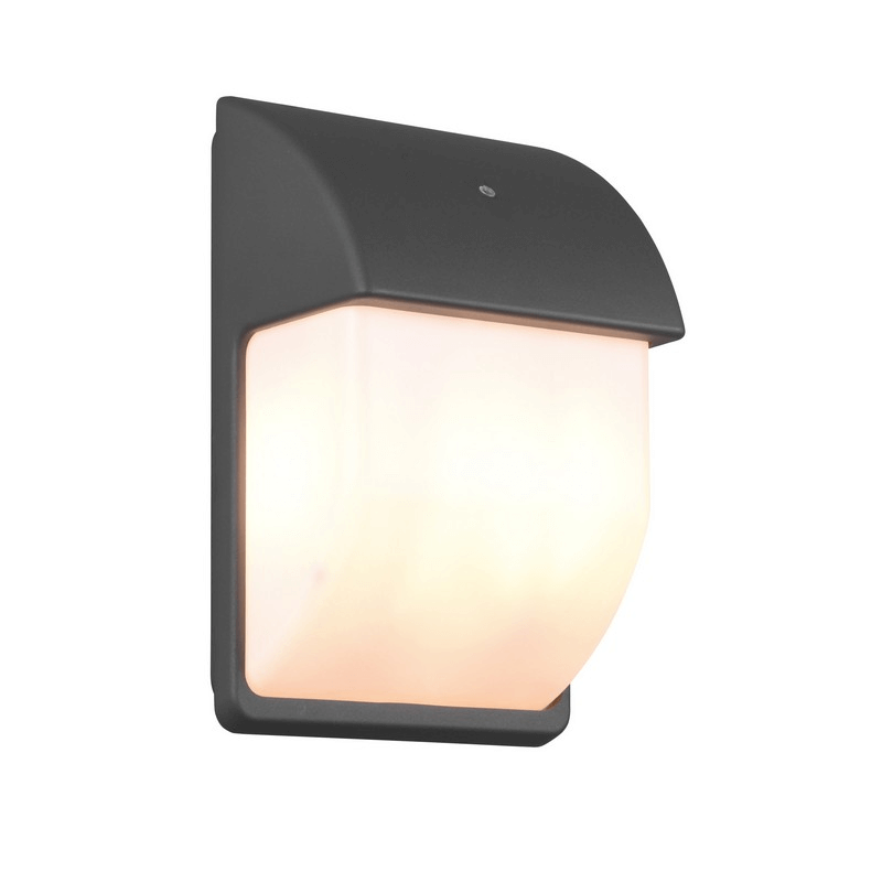 TRIO MERSEY outdoor wall lamp with twilight sensor IP44