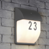 TRIO MERSEY outdoor wall lamp with twilight sensor IP44