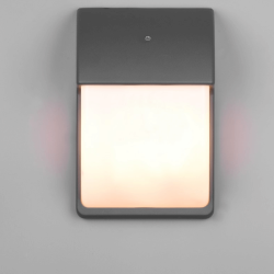 TRIO MERSEY outdoor wall lamp with twilight sensor IP44