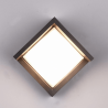 TRIO PUNO kinkiet zewnętrzny LED 800lm 3000K 8W czarny IP54