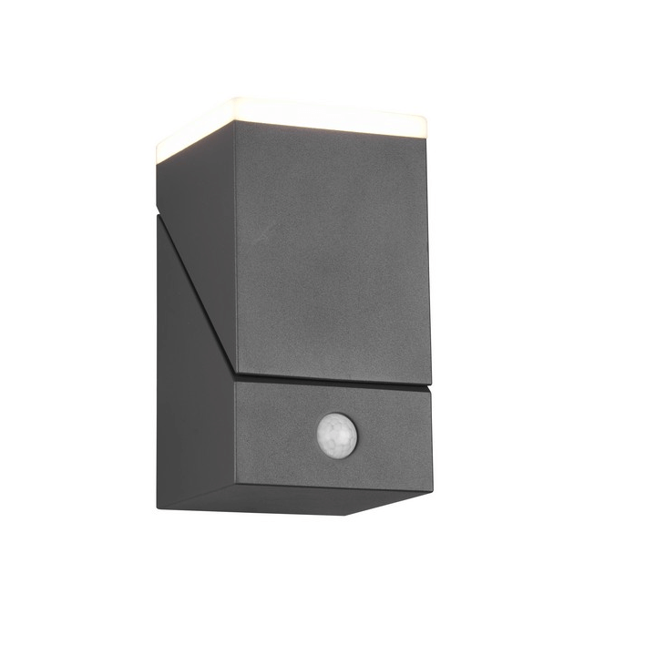 TRIO AVON adjustable outdoor wall lamp with motion sensor