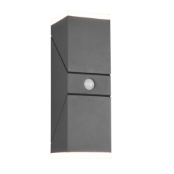 TRIO AVON adjustable outdoor LED wall lamp with motion sensor