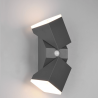 TRIO AVON adjustable outdoor LED wall lamp with motion sensor